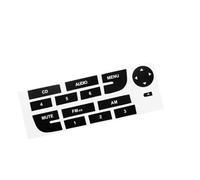 Decoración de coches Compatible Con Fiat Para Grand Para Punto 1 Juego Pegatinas Reparación Botones Radio Coche Pegatinas Reparación Botones Desgastados Desprendidos Radio Estéreo Accesorios