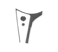 Decoración de coches Compatible Con Mazda Para MX-5 ND Para Miata 2016-2022 Marco Panel Freno Mano Coche Cubierta Botón Central Multimedia, Accesorios Adhesivos De Fibra De Carbono.(Set)