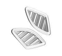 Decoración De Coches Compatible Con Para X1 F48 2016-2022 Decoración Salida Aire Acondicionado 2 Unids/Set Accesorios Etiqueta Ajuste La Cubierta Ventilación CA Delantera Del Coche