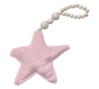 Decoración de colgantes de estrellas,Habitación infantil atrapasueños - Decoración de estrellas navideñas, adornos de fiesta para bodas, decorativos con cuerdas de cuentas de madera para habitación