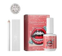 Decoración De Dientes, Conjunto De Dientes De Piedras De Piedra Preciosa Colorida Para Personas A Las Que Les gusta Hacer Parte De La Fiesta