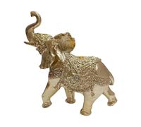 Decoración de elefante para el hogar, manualidades modernas de resina, figuras de animales, estatua de escritorio de elefante, para interior, dormitorio, sala de estar, entrada, oficina, apartamento