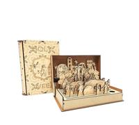 # Decoración de escena de resurrección de Pascua, recuerdo de Semana Santa, hecho a mano, decoración del hogar familiar (beige, talla única)