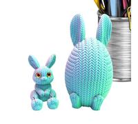 Decoración de Escritorio Pascua - Huevos Impresos 3D | Figuras Decorativas para Niños, Adultos, Coleccionistas, Amantes de Manualidades, Estantería, Alféizar, Dormitorio, Mesita de Noche, Oficina