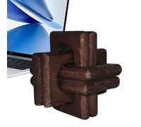 Decoración de Eslabón de Nudo de Madera - Cadena de Madera Tallada a Mano - Decoraciones Modernas Rústicas Para El Hogar Para Escritorio, Mesa, Estanterías, Salón Y Estantes