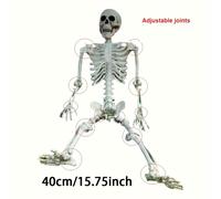 Decoración De Esqueletos Realistas En Un Articulación Flexible: Decoración De Halloween, Interior/exterior/fiesta Para Casa Embrujada
