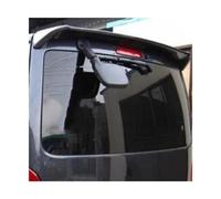 Decoración De Estilo Coche Para Toyota Para Hiace 2005-2018 ABS Negro Blanco Sin Pintar Primer Alerón Trasero Del Techo Del Maletero(Black)