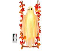 Decoración de Fantasma Oscilante para Exterior Control Remoto Adorable