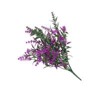 Decoración de flores de tallo de lavanda artificial fácil de usar para añadir un toque de encanto a tu espacio de vida o evento, decoración de boda, lavanda