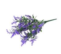 Decoración de flores de tallo de lavanda artificial fácil de usar para añadir un toque de encanto a tu espacio de vida o evento, decoración de boda, lavanda