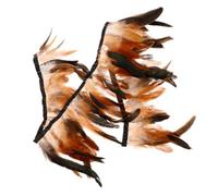 Decoración de Gallinero Plumas para Placa Calefactora, Ajuste | Plume, Tacto Suave y Longitud Personalizable, para Coop y Decor, Aporta Comodidad y Calor Óptimo