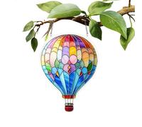 Decoración De Globos De Aire Caliente - Colgante Globo Acrílico 2D Al Libre | Adorno La Puerta Aire Caliente | Resistente Al Clima Decoración para El Hogar para Puerta Ja