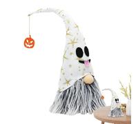 Decoración de gnomo de Halloween: Gnomo suave de Halloween, muñeco de peluche sin rostro, hecho a mano para Halloween, muñeca de gnomo de Halloween de 15 pulgadas, decoración del hogar de Halloween