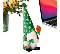 Decoración de gnomos navideños | Decoración del hogar de muñeca Dulce Verde - Muñeca sin Rostro de Tomte Sueco, para Decoración del Hogar Escritorio Mesa Repisa Chimenea Bandeja Escalonada Sala