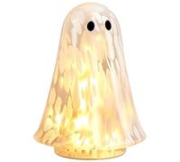 Decoración De Halloween Fantasma | Decoración De Mesa Iluminada | Confeti De Halloween Ilumina El Fantasma | Para Casa Granja Entrada Sala Dormitorio Chimenea Biblioteca