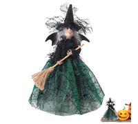 Decoración de Halloween para árbol de Bruja, muñeca de Bruja Negra | Adorno de árbol de de Halloween | Muñecas de Brujas de para decoración de de Chimenea en Las Copas de los
