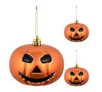 Decoración de Halloween para árbol pequeño, calabaza, decoración de Acción de Gracias, colgante sonriente para puerta de entrada, ramas de jardín, celebraciones familiares, chimenea