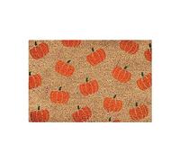Decoración de Halloween para exteriores, fantasma, S, 1 unidad, tapete de bienvenida de otoño, tapete de calabaza, otoño, temporada, Acción de Gracias, entrada interior y exterior (E, talla única)