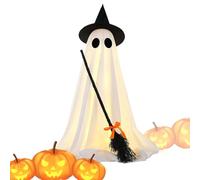 Decoración de Halloween para una figura luminosa al aire libre con un diseño espeluznante e iluminación LED | Figura Guese, Hangdeko al aire libre, decoración de efecto a prueba de intemperie