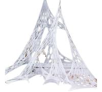Decoración de Halloween perforada elástica 3D tres estables para colgar en vientos fuertes sin caerse Material de arreglo de utilería (clavos de tierra) MhD935 (B, 21.00)