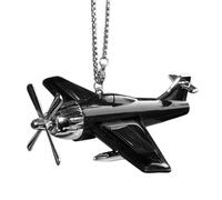 Decoración de helicóptero - de Coche de 4.33 Pulgadas | Colgante ABS - Colgante Interior de avión Alimentado por energía Solar con alas giratorias, creando un Disfrute Visual único y una