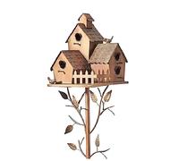 Decoración de jardín para exteriores, diseño de espiral, talla única