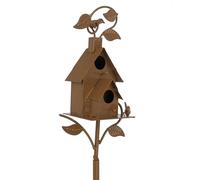 Decoración de jardín para exteriores, diseño de espiral, tamaño único