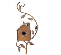 Decoración de jardín para exteriores, diseño de espiral, tamaño único