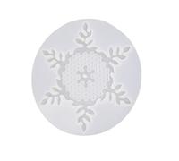 Decoración De Joyas Hechas A Mano Moldo Epoxi Resina Árbol De Navidad Reflejado Copos Nieve Con Copos Nieve Joyería Fabricando Suministros Resina Epoxi Molde