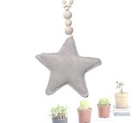 Decoración de la habitación de las estrellas - Habitación infantil atrapasueños,Decoración de estrella de Navidad, atrapasueños para habitación de niños con cuentas de madera, decorativo para cumpleañ
