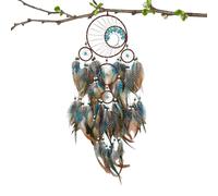 Decoración de la pared del receptor de ensueño, adorno de adornos de sueño-pluma de los sueños decoración del techo boho, evalúa su espacio en la decoración de la portada de Boho para la decoración de