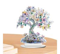 Decoración De Letreros De Árbol Acrílico,Decoración De Letreros De Acrílico, de mesa conmemorativos de duelo | de escritorio de árbol, decoración de escritorio para dormitorio, sala de estudio
