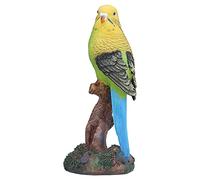 Decoración de Loros, Estatuas Al Aire Libre, Figuras Decorativas de Guacamayo, Escultura de Animales, Loros de Resina Amarilla, Adorno de Pájaro, Decoraciones para el Hogar