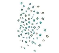 Decoración de lujo para decoración de uñas, colgante 3D con diamantes de imitación, accesorios de manicura, decoración de uñas, adornos de manicura, juego de camelia de cristal para el aseo de uñas