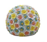 Decoración de luz solar para exteriores para jardín, césped, terraza y patio, con material de resina e iluminación nocturna automática con resistencia a la intemperie (la libélula)