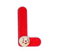 Decoración De Madera Letra L BxLxH 40x18x70mm NUEVO Juguete Alfabeto Aprendizaje