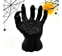 Decoración de mano de Halloween | resina epoxi gótica para fiestas | Manos escalofriantes de Halloween | Para la casa embrujada, escritorio, entrada, sala de estar, fiestas, celebraciones