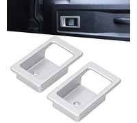 Decoración de marco de moldura de cubierta, cubierta de cuenco de puerta interior de aleación de aluminio que no destiñe para Land Rover Defender 2004-2018