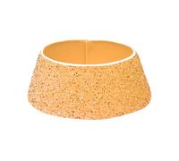 Decoración de mesa, base de falda de árbol de Navidad, redonda, cuadrilátero, hexagonal, árboles de Navidad, decoración de tronco, collar definitivo, múltiples tamaños, perfecto para cualquier tipo de