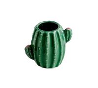 Decoración de Mesa de Comedor Florero De Cerámica Cactus, Flores Secas Decorativas Y Hidropónicas, Arreglos Florales Creativos Decoración de Cocina(D)