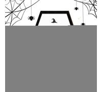 Decoración de mesa de Halloween - Cartel de madera con forma de ataúd para escritorio Halloween | Placa de mensajes estilo gótico para decoración del hogar e interiores