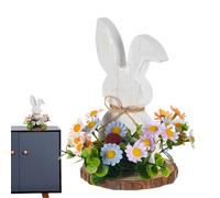 Decoración de mesa de Pascua, decoración de de madera para primavera, decoración de mesa , estilo campo, para casa, iglesia, restaurante, de primavera, reunión familiar