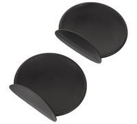 Decoración de Orejas de Rata Negra, Silicona para Casco de Moto | Adorno Reutilizable de 27g, Estilo Cartoon y Personalización, para Casco y Motocross