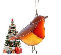 Decoración de pájaro para árbol de Navidad | Estatua Colgante Figuras Decorativas, de de mar para árbol de Navidad, para el hogar, Ventana, Mesa, habitación, Sala de Estar, Pared