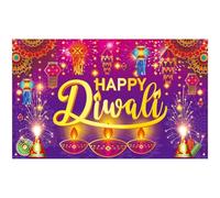 Decoración De Pancarta De Fondo para Feliz Diwali, Decoración De Fondo para Fotografía De Fiesta del Festival De Luces para Fiesta De Diwali, Decoración India Deepavali