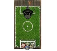 DecoracióN De Pared Con Abrebotellas Con Forma Abridor de botellas campo fútbol, decoración pared, abridor cerveza en forma montado la, abridores divertidos con recolector tapas(L)