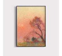 Decoración De Pared Con Motivos Botánicos Para Sofás, Pinturas Decorativas Para Cajas De Contadores Eléctricos, Pinturas Al Óleo De Paisajes Para Salones Y Dormitorios, Arte Mural Moderno(F,30x40cm)