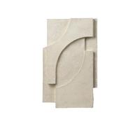Decoración de Pared con Relieve Serif de en Marfil