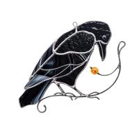 Decoración de pared de de Halloween - Metal 60 g Gothic Bird