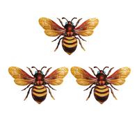 Decoración de pared de genérica - Metal Bee Sculpture, Walls Colging Art | Impermeable a prueba de viento, Patio Bathroom Kitchen Wall Accent, Nature-Inspired Home Decor